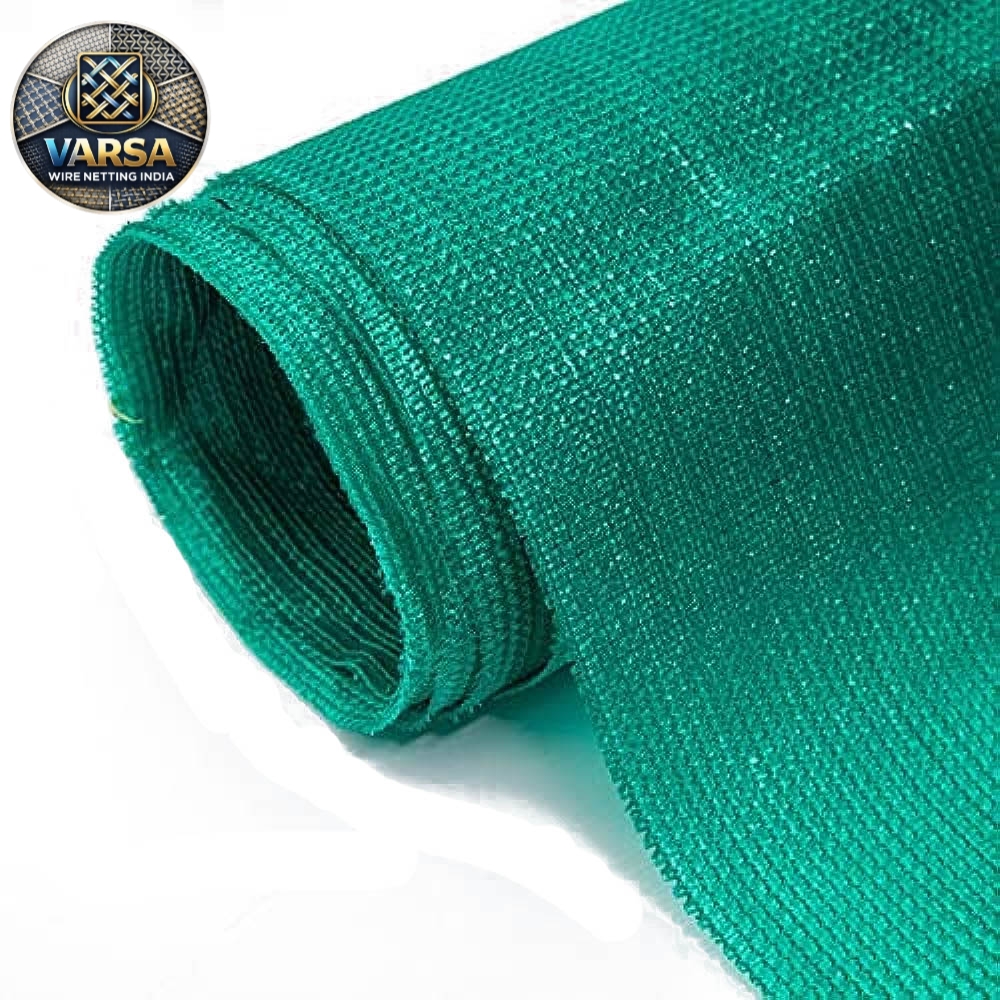 Virgin Shade Net 50 - Hdpe Material, Green Color | Ideal For Agricultural Usage, Provides Effective Shade And Protection For Crops