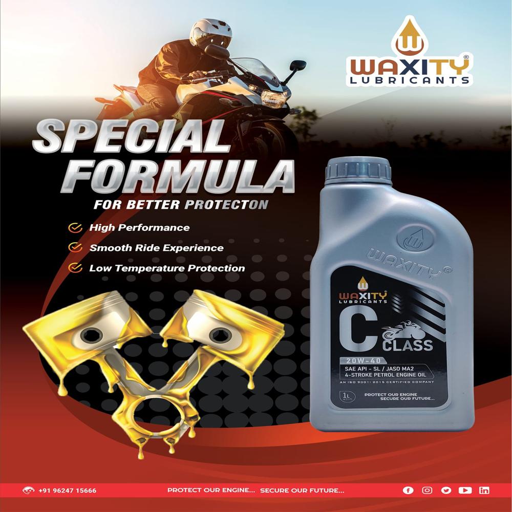 CLASS 20W40 SL 4 Stroke Engine Oil