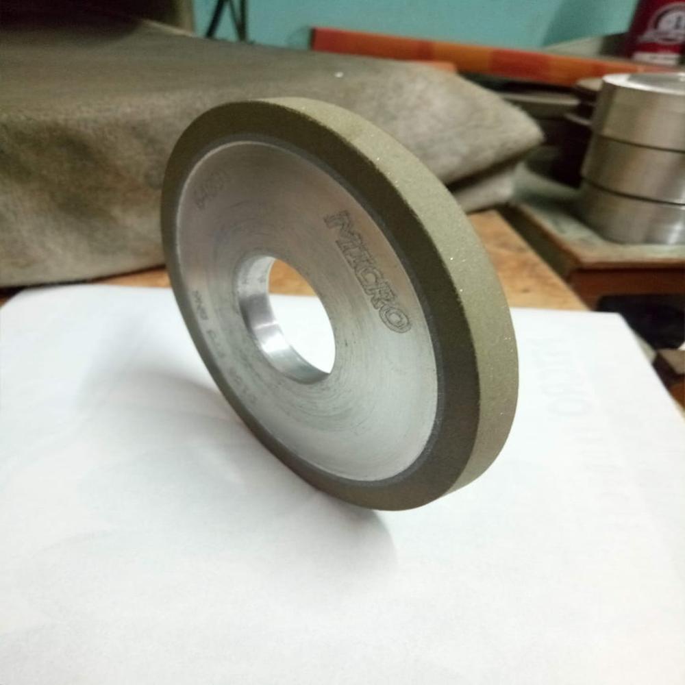 Diamond Wheel For Ceramics - Industrial Diamond, 100-350 Mm, Silver/grey | Resin/metal Bond, 80-400 Grit, Up To 600â°c, 5500 Rpm