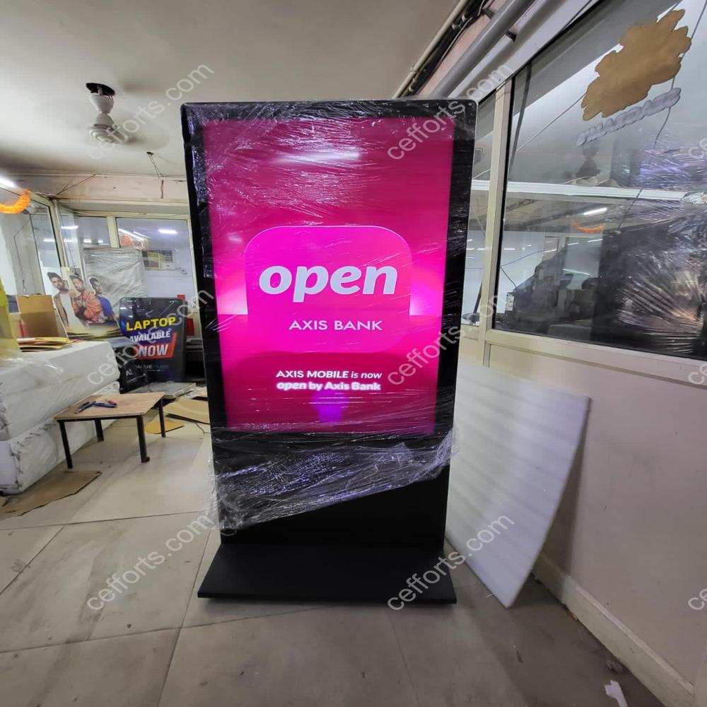 Digital Signage Display Standee With Software