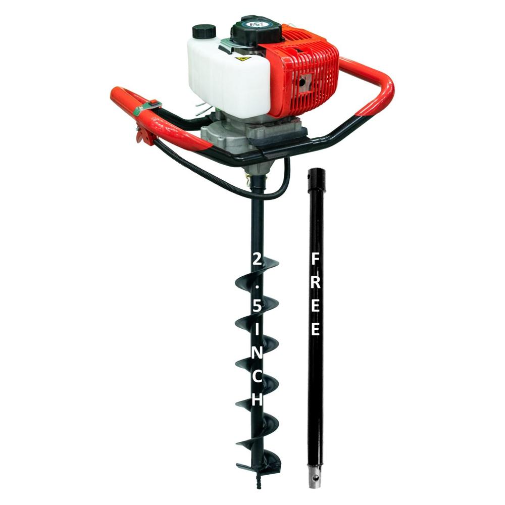 52cc Earth Auger with 2.5 inch bit
