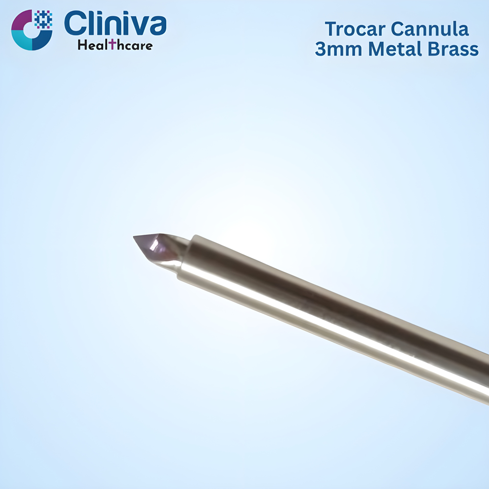 Laparoscopic Trocar Cannula 3mm Metal Brass