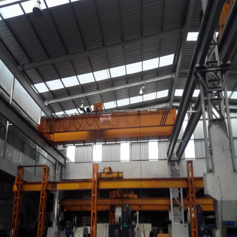 5t Double Girder Eot Crane - Color: Yellow