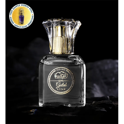 Rontyali Gulab Attar Pure Rose Perfume Oil - 100% Concentrated Ruh Gulab Fragrance