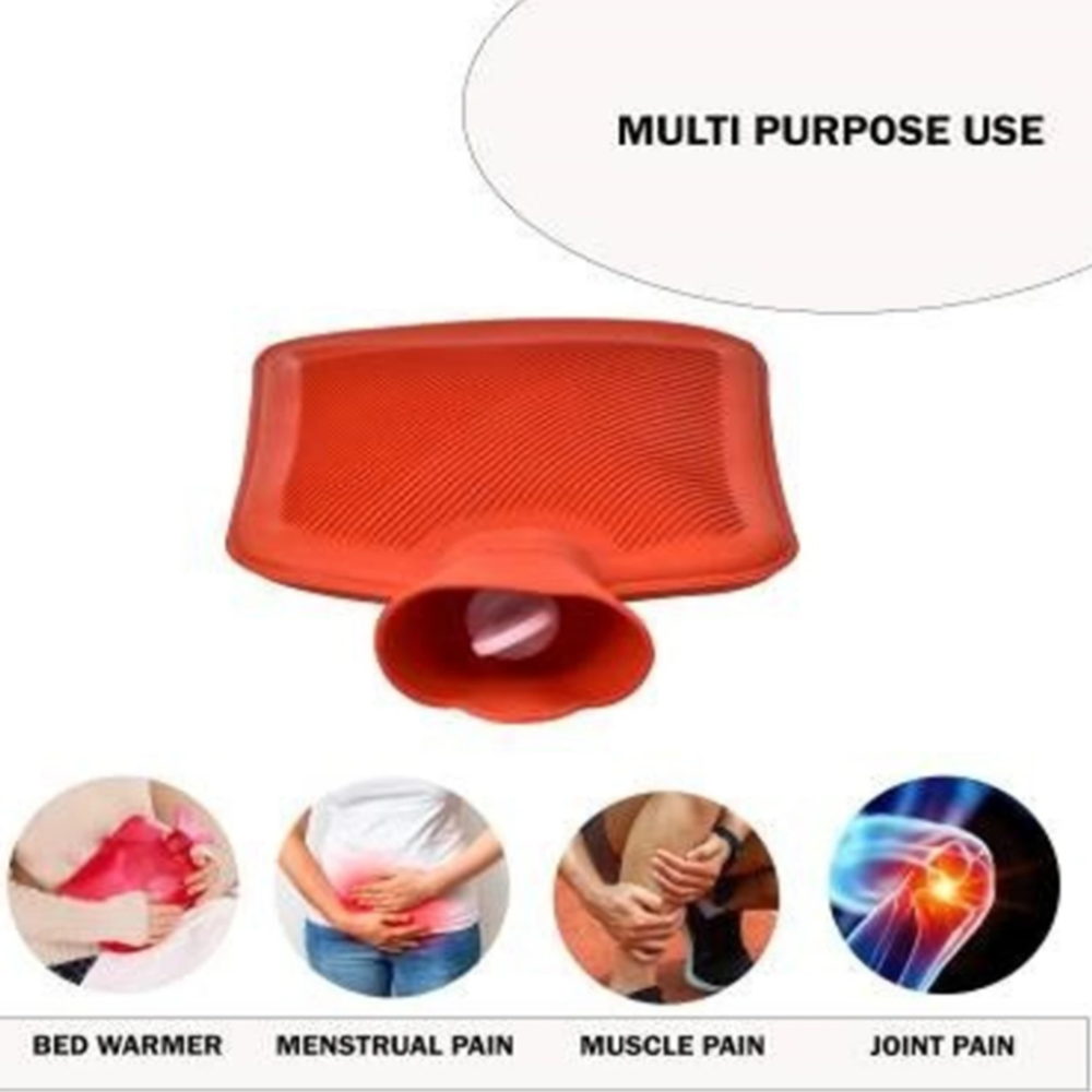 Rubber Hot Water Bag - Age Group: Suitable For All Ages