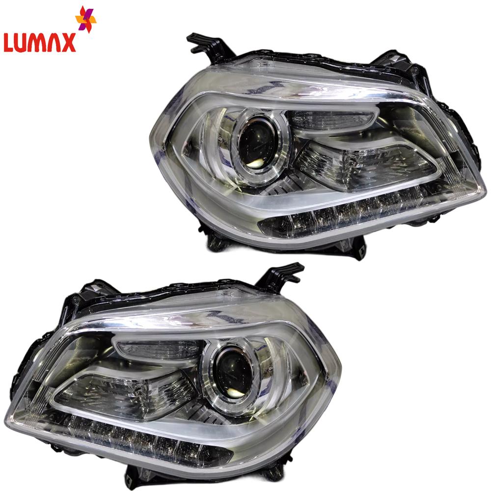 Lumax Headlight Assembly With Adjustable Motor For Maruti Suzuki Scross Projector 2015-2017