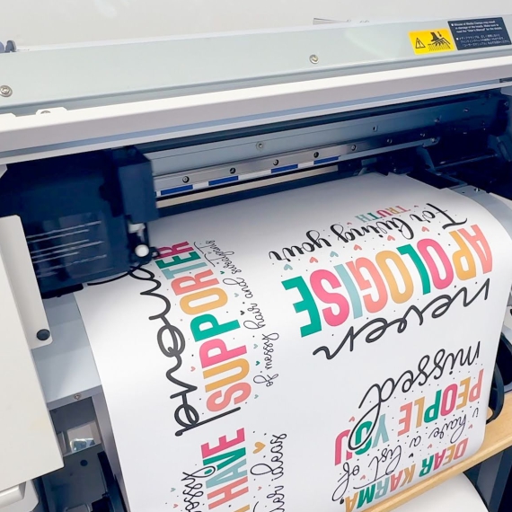 Waterproof Stickers - Dimension (l*w*h): As Per Order Specification Inch (in)