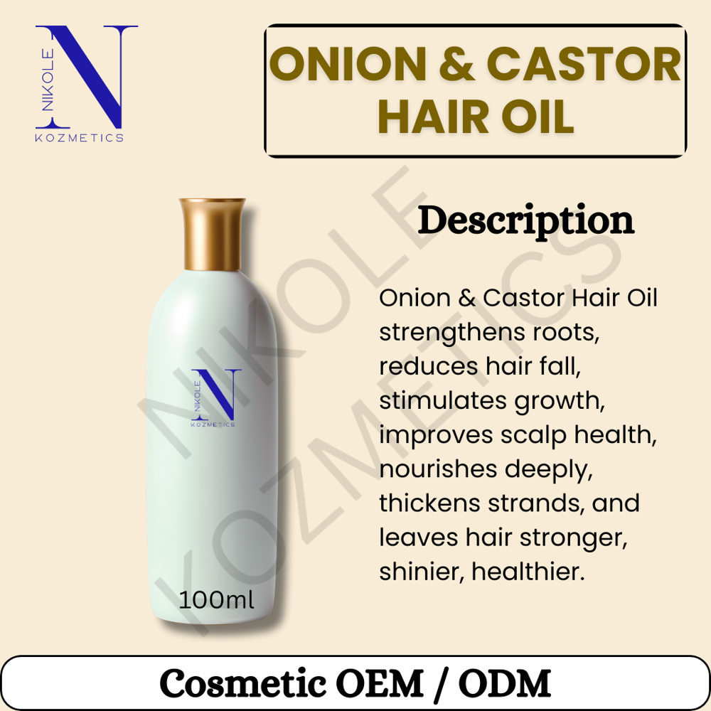 Onion & Castor Hair Oil