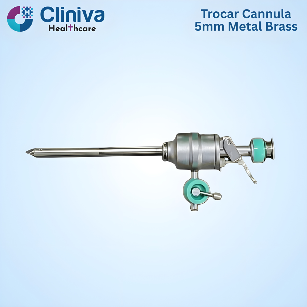 Laparoscopic Trocar Cannula 5mm Metal Brass