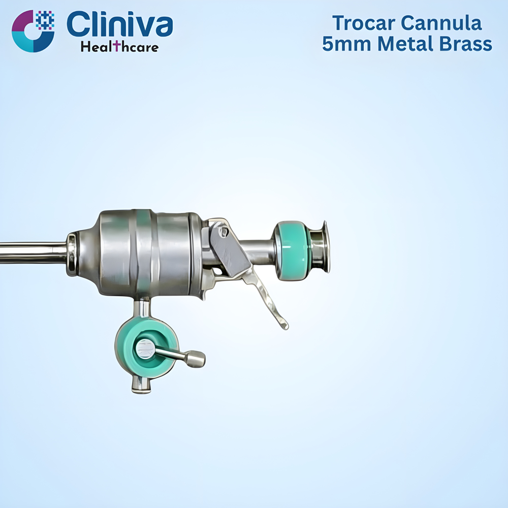 Laparoscopic Trocar Cannula 5mm Metal Brass