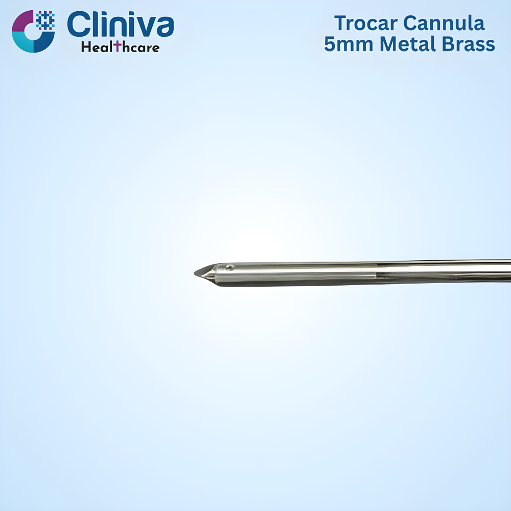 Laparoscopic Trocar Cannula 5mm Metal Brass