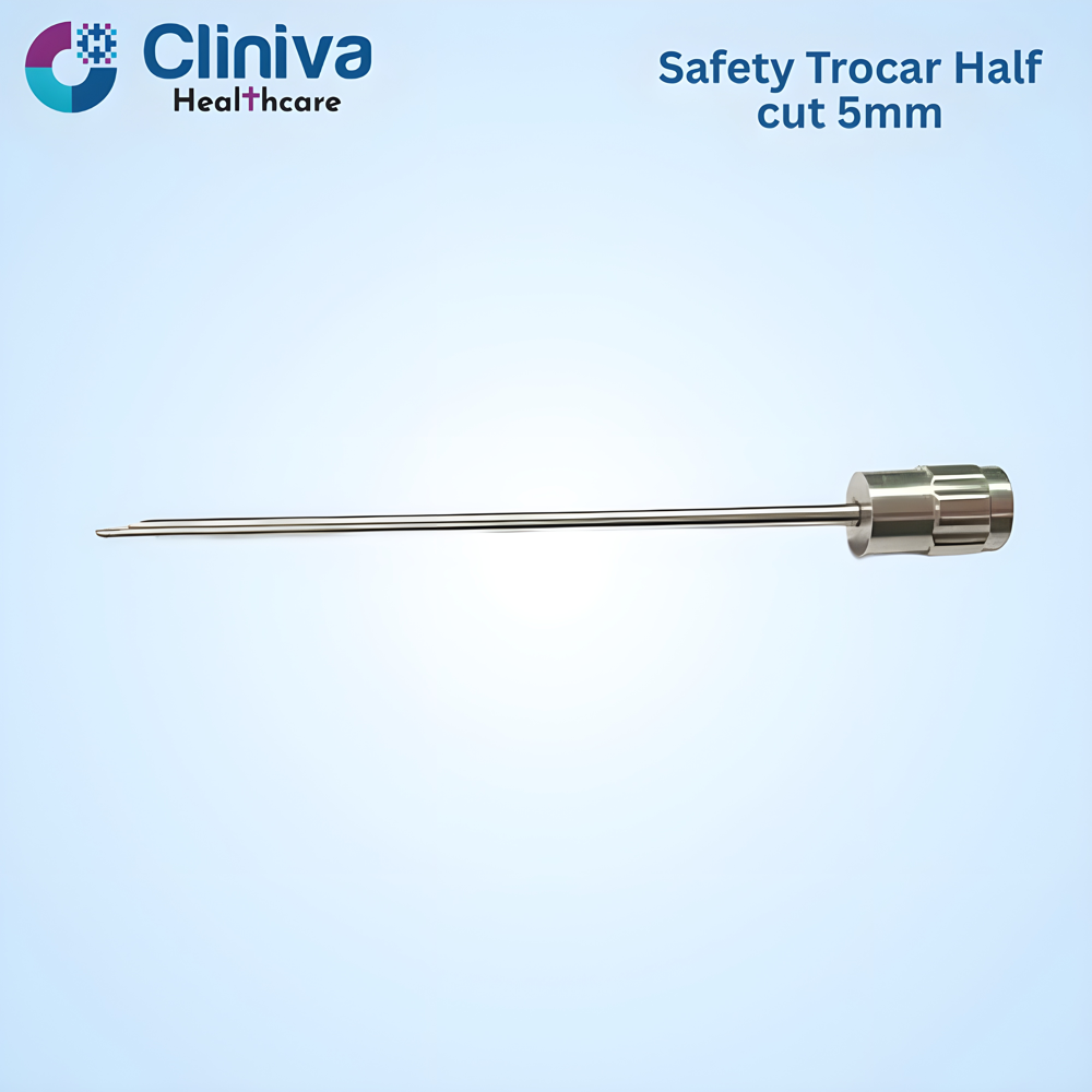 Laparoscopic Safety Trocar Half cut 5mm