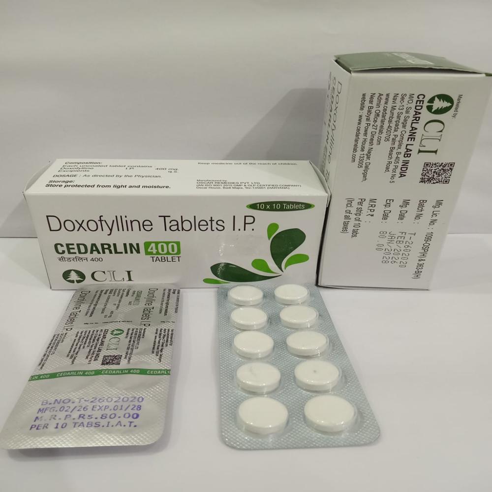 Cedarlin 400 Tab - Dosage Form: Tablet
