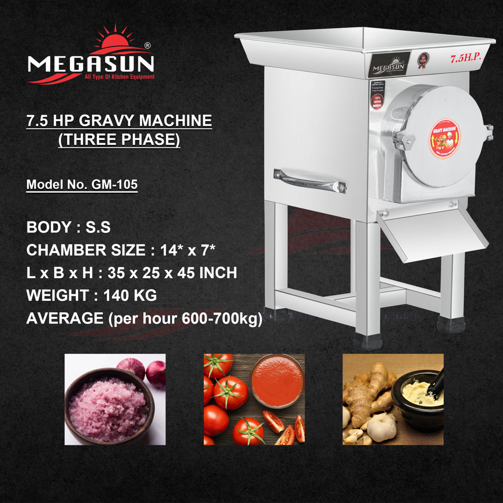 7.5 HP Gravy Machine