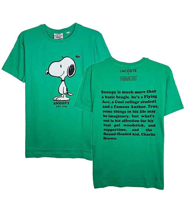 M11522 Lacoste Mens Printed T-shirts - Fabric Type: Cotton