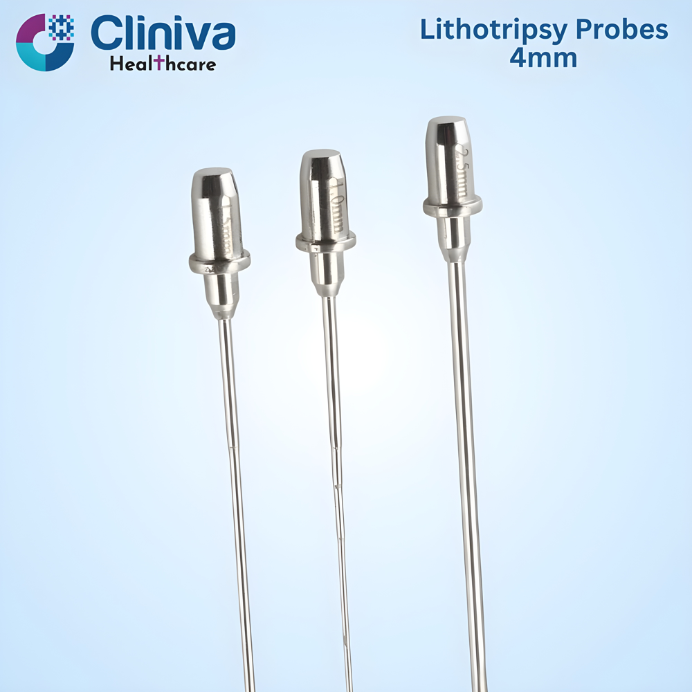 Stainless Steel Rigid Lithotripsy Probes, For Laboratory, 4 mm