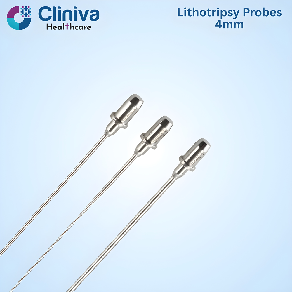 Stainless Steel Rigid Lithotripsy Probes, For Laboratory, 4 mm