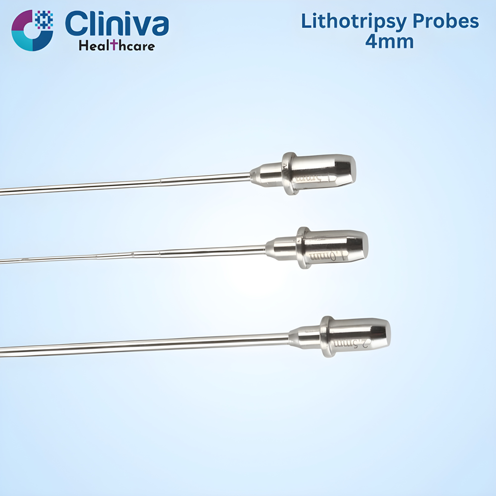 Stainless Steel Rigid Lithotripsy Probes, For Laboratory, 4 mm