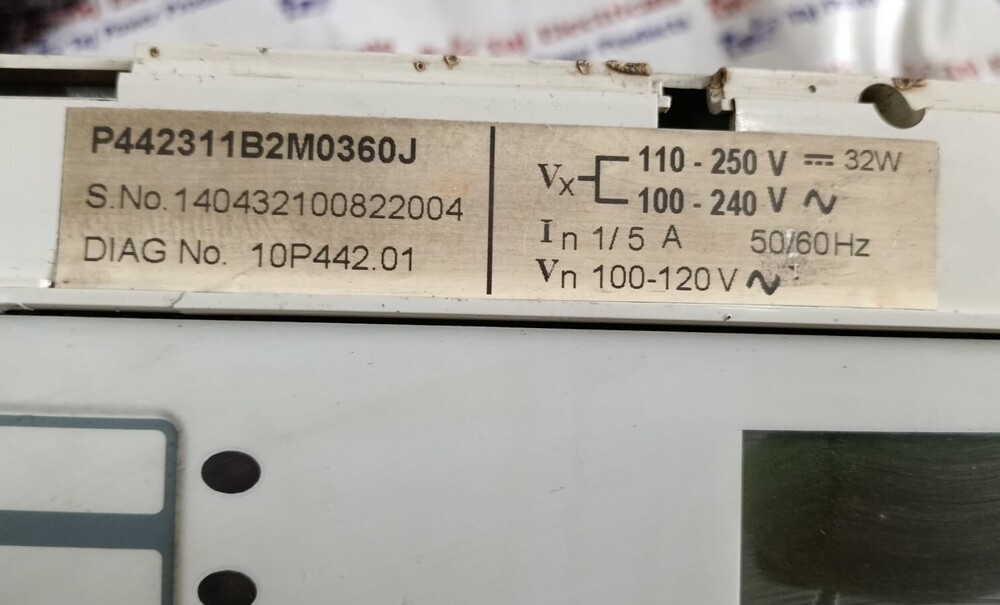 MICOM P442311B2M0360J PROTECTION RELAY