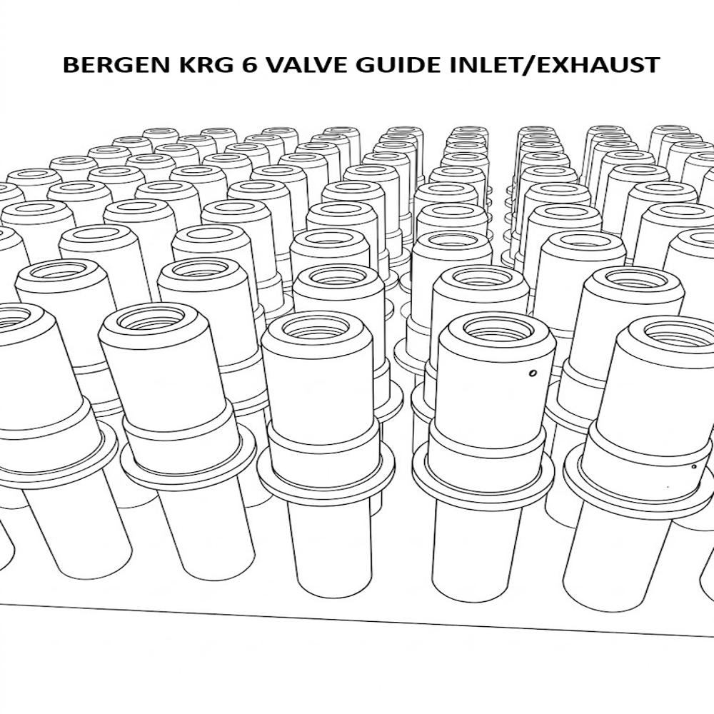 BERGEN KRG 6 Valve Guide Inlet/Exhaust