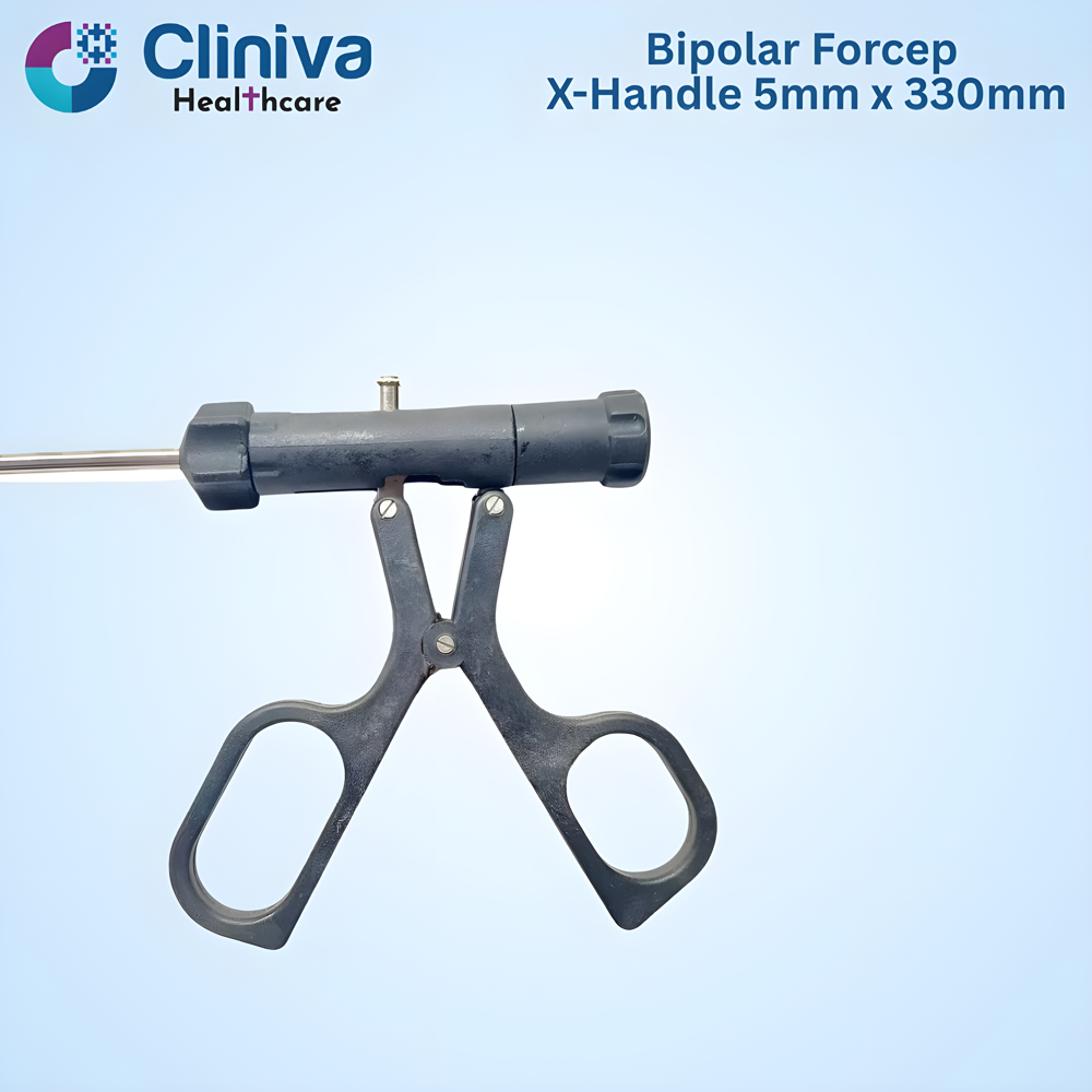 Laparoscopic X Handle Bipolar Forceps 5mmx330mm Surgical Instruments - Application: Hospital