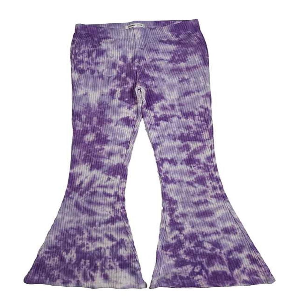 G22144 Sinsay Older Girls Tie n Dye Flared Knit Pants