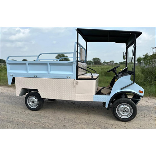 E Golf Cart Cargo - Color: White/customizable