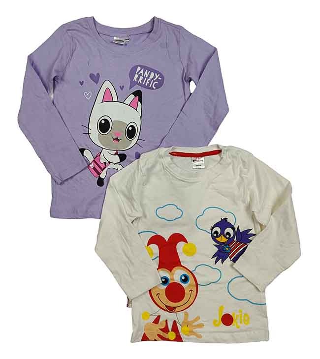 K22142 Boys and Girls Long Sleeve T-Shirts