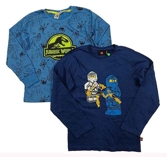 K22142 Boys and Girls Long Sleeve T-Shirts