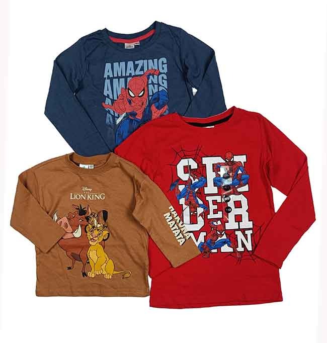 K22142 Boys and Girls Long Sleeve T-Shirts