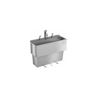 WS-3102 Wash Stations with 2 Sinks for Dirty Area