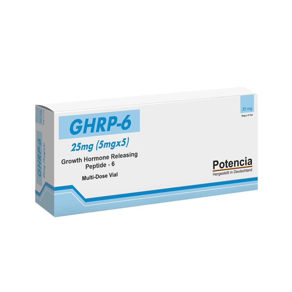 POTENCIA BIOTECH GHRP 6, 5MG X 5 VIALS