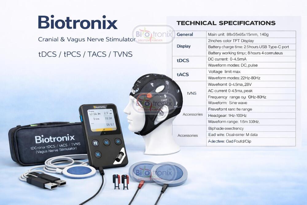 Integrated Multi Protocol Neuro Stimulation And Therapy Machine - Age Group: Elders