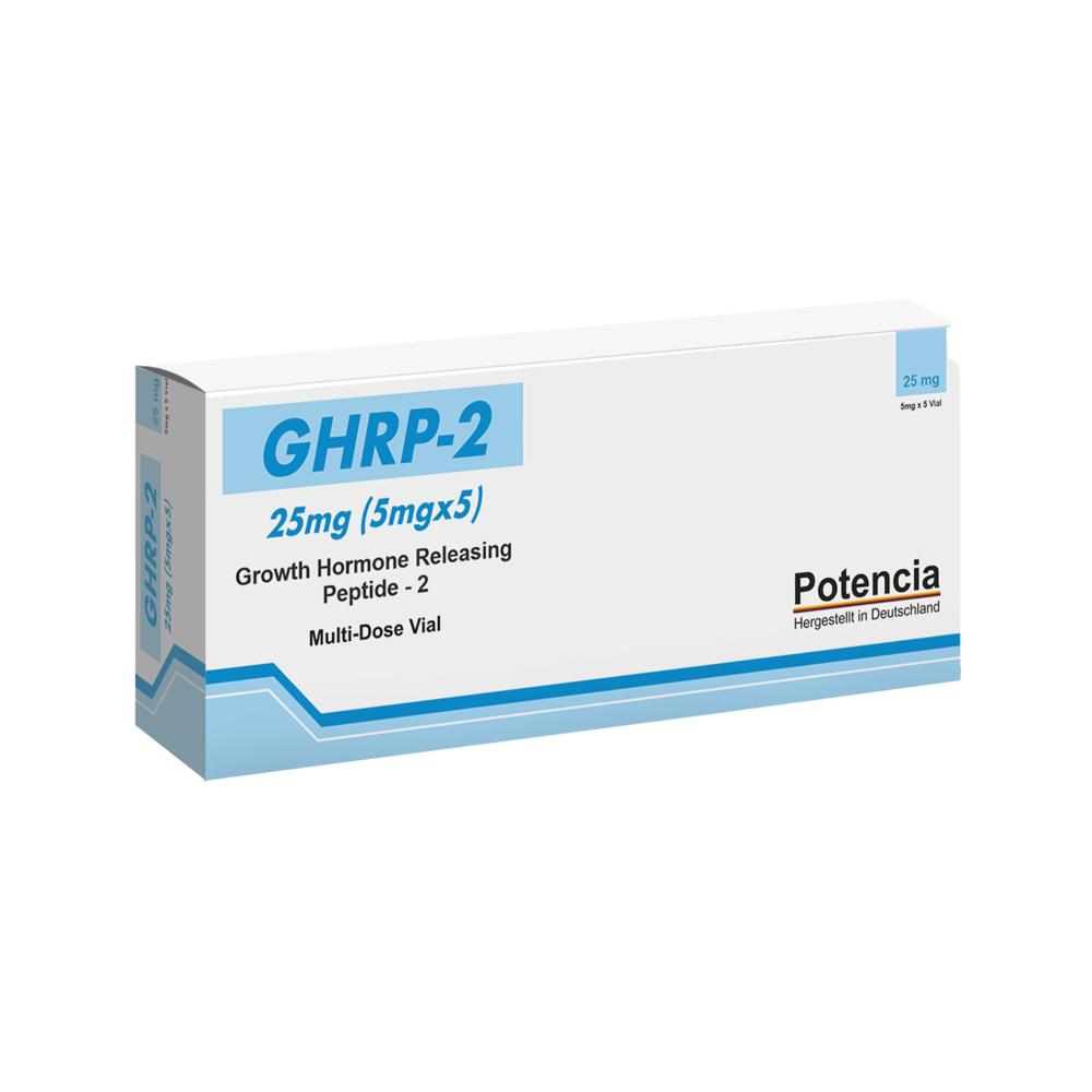 POTENCIA BIOTECH GHRP 2, 5MG X 5 VIALS