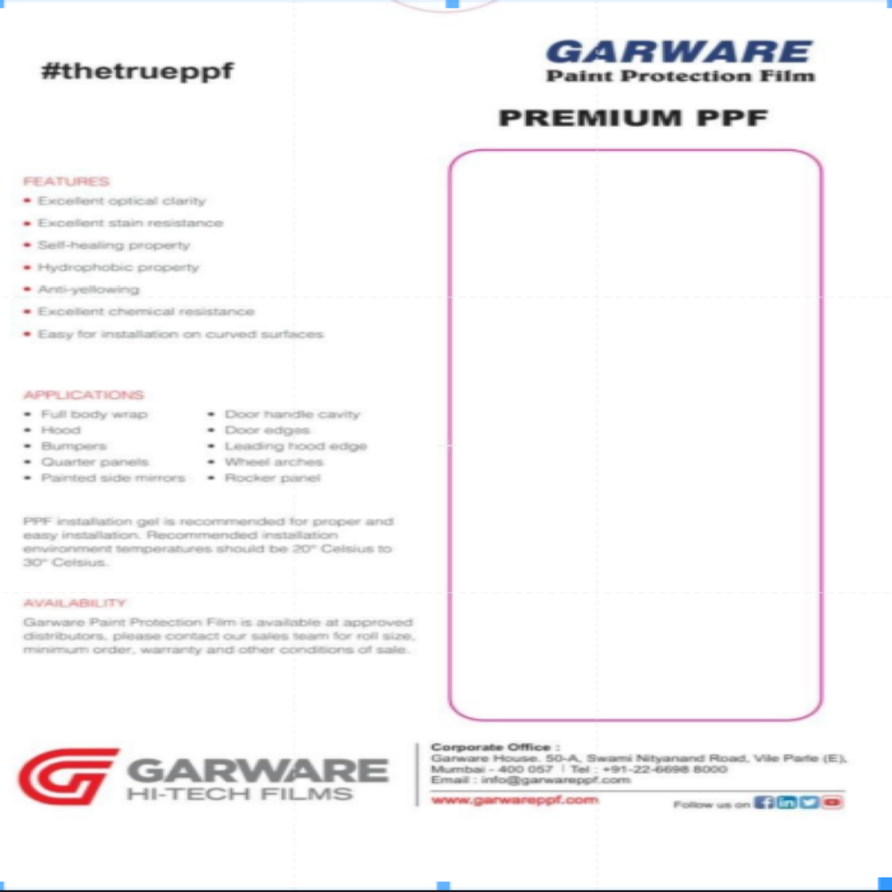 GARWARE PPF - PREMIUM - 8YRS