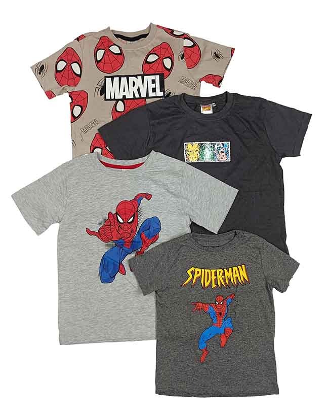 K22143 Boys and Girls Short Sleeve T-Shirts Assorted