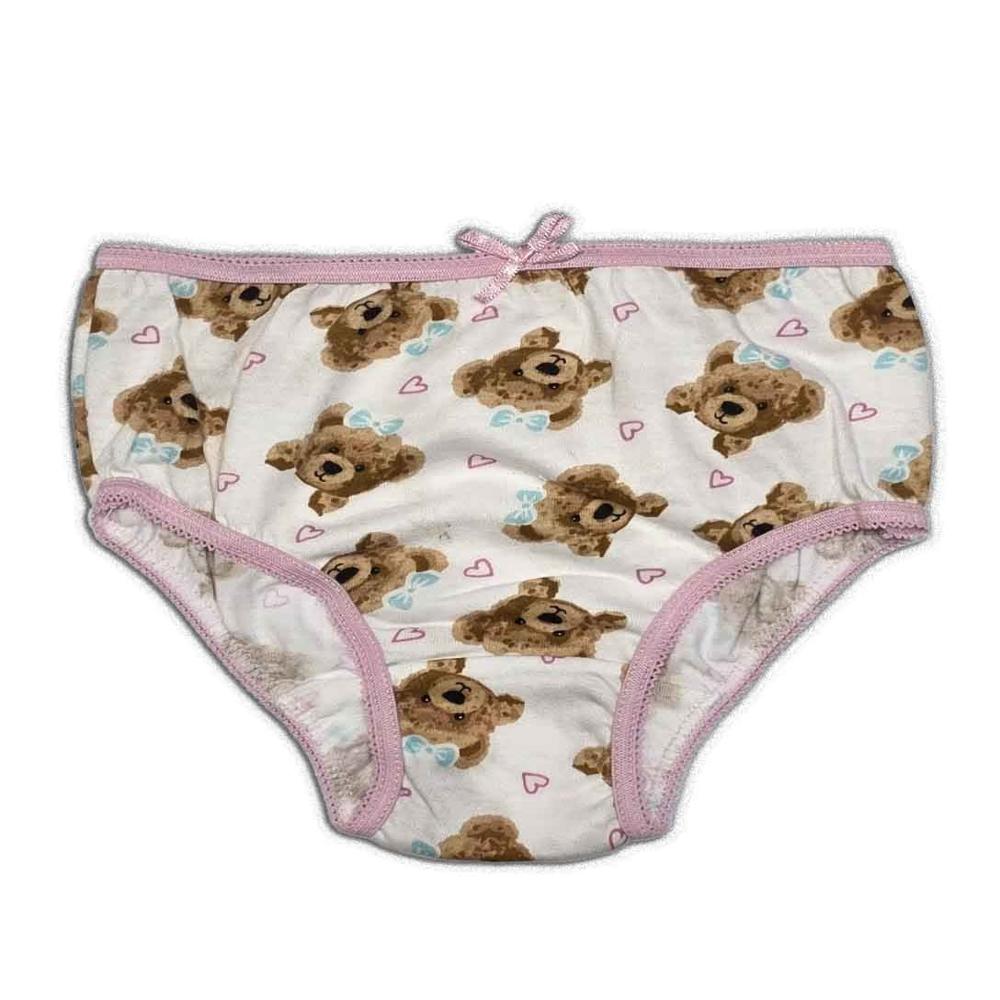 G22141 Girls Printed Briefs