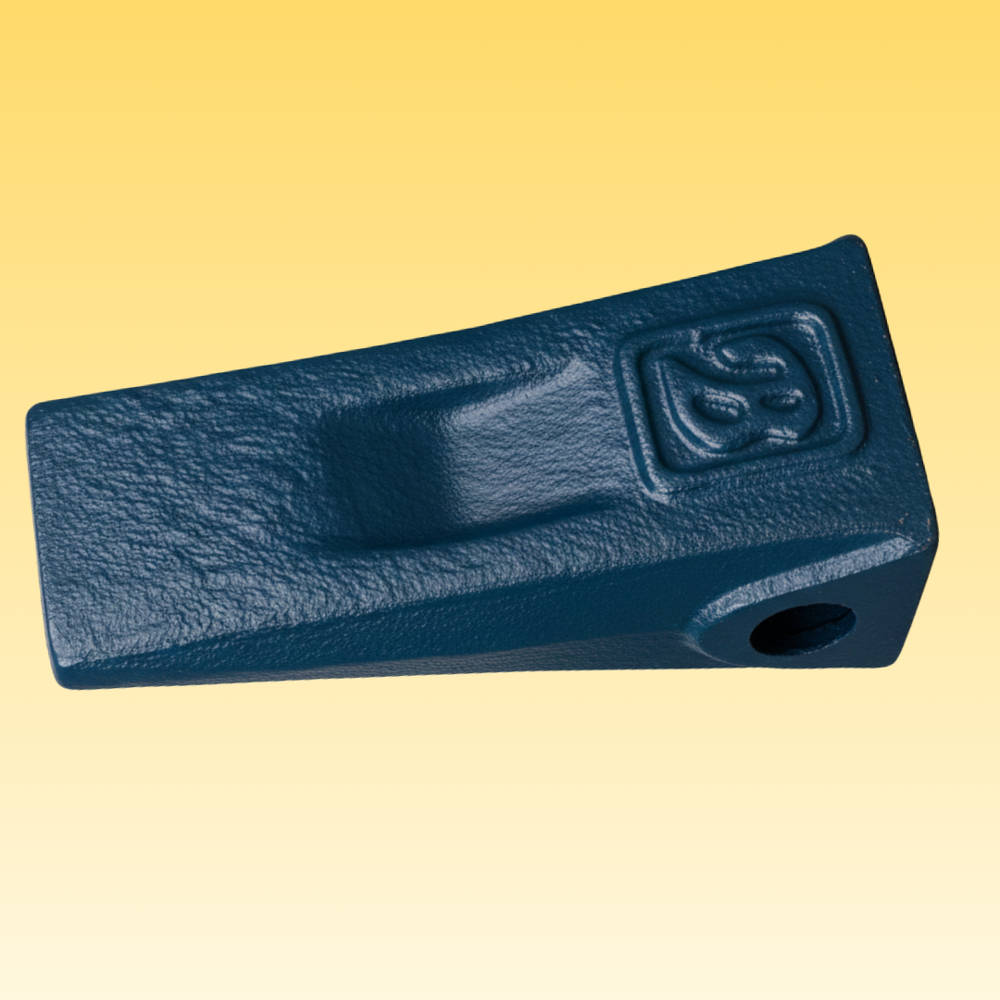 Zaxis Ex 60 Bucket Tooth Points - Color: Black