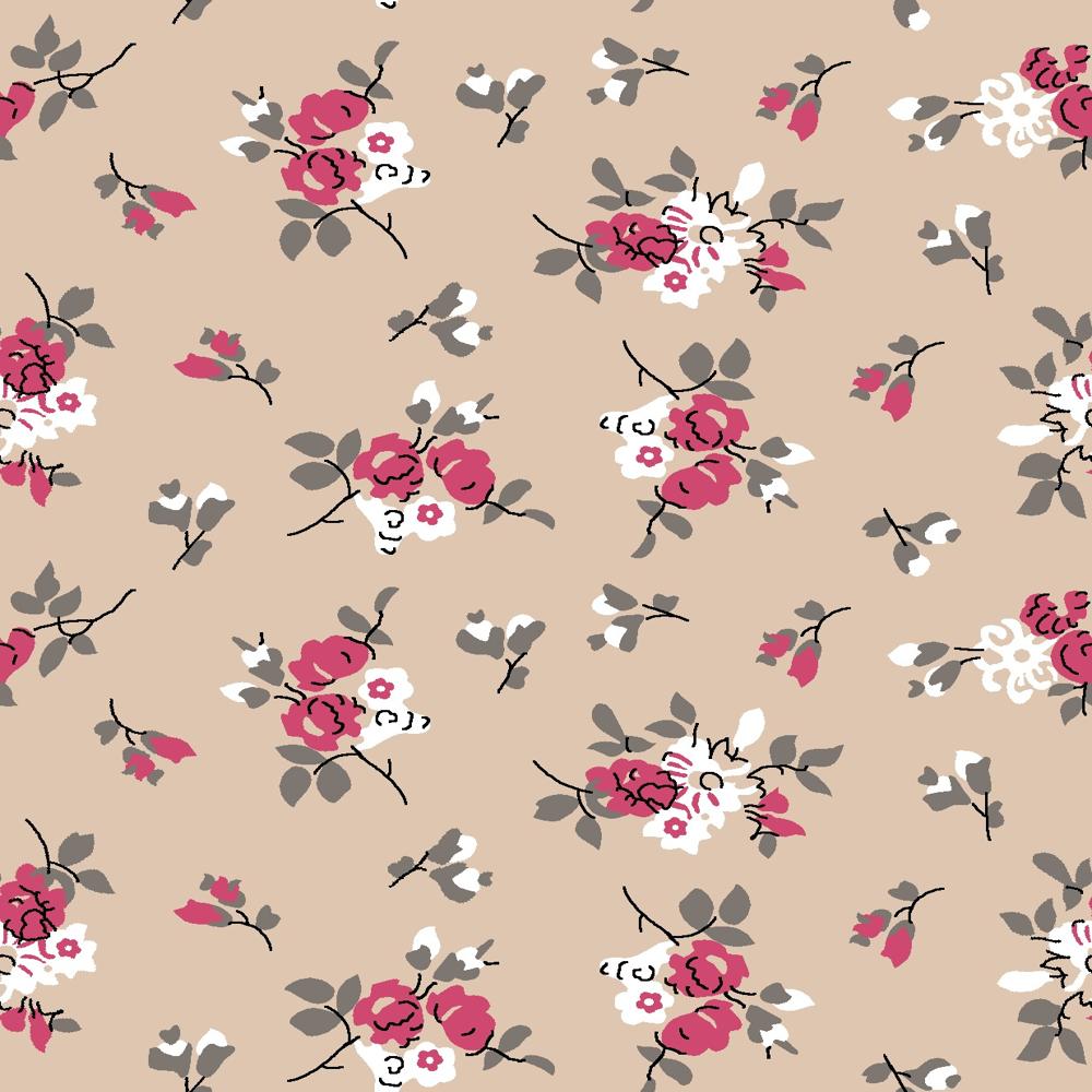 Malai Lycra Printed Fabric