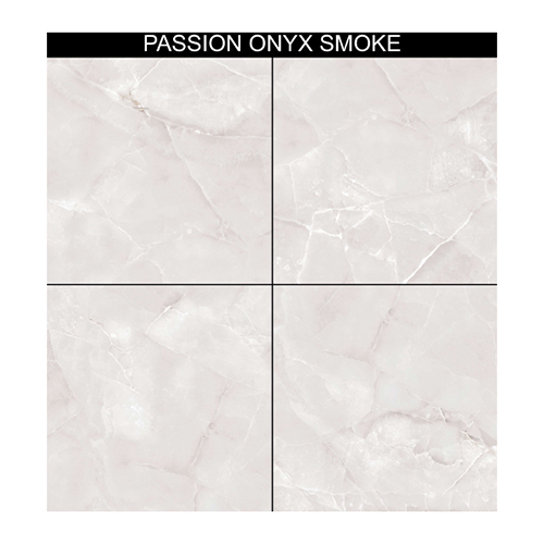 1200x1200 Passion Onyx Smoke Glossy Grey Tiles
