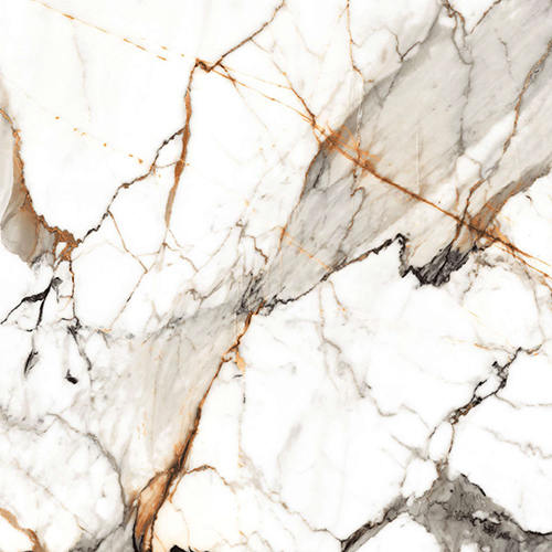 1200x1200 White Calacatta Luxe High Gloss Tiles