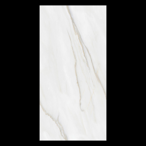 Maselo White Endless Glossy Marble Tiles