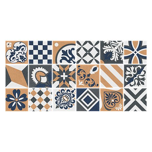 M2002 Matt Finish Carving Morrocan Wallpaper Tiles