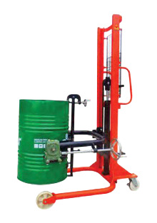 Drum-Barrel Stacker Cum Lifter