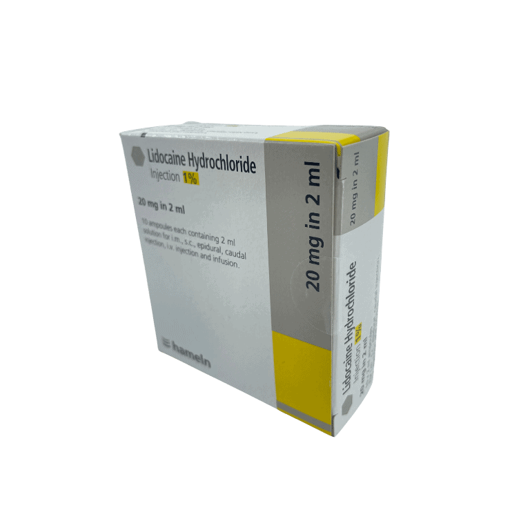 Premium Quality Lidocaine Hydrochloride Injection 1% 20mg in 2ml Fast Delivery