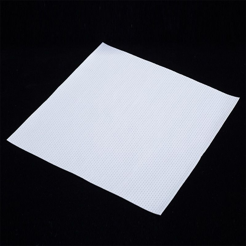 100% POLYESTER DOTTED-2 LAYER WIPES