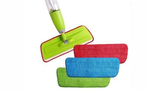 REUSABLE MICROFIBER SPRAY MOP