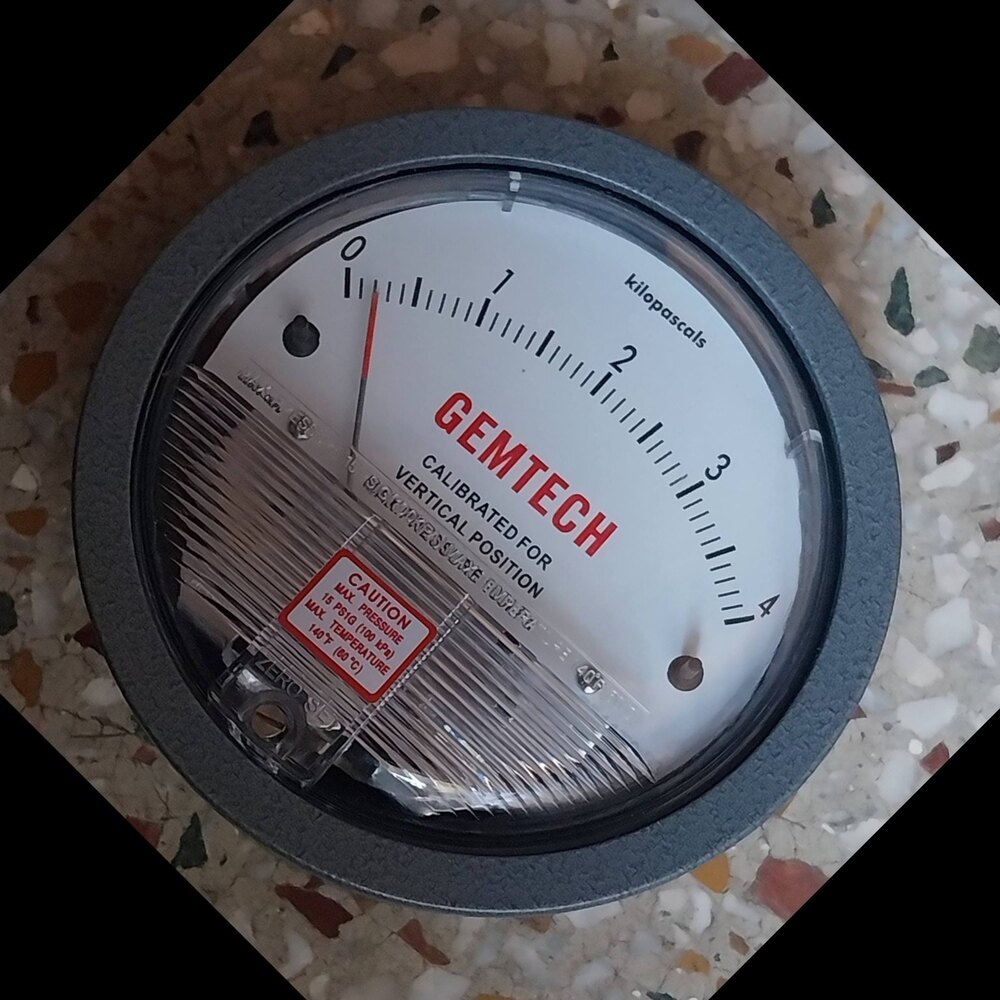 GEMTECH DIFFERENTIAL PRESSURE GAUGE NEAR Ghatkopar Industrial Estate Maharashtra