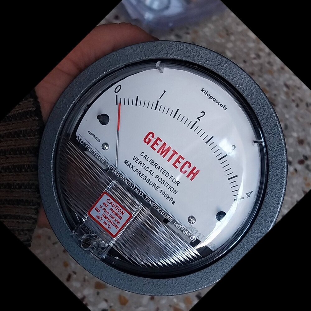 GEMTECH DIFFERENTIAL PRESSURE GAUGE NEAR Ghatkopar Industrial Estate Maharashtra