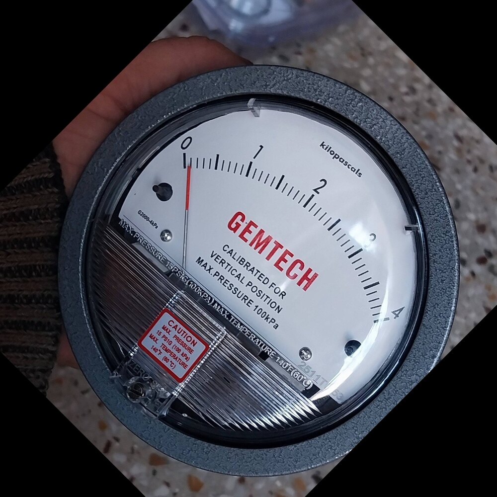 GEMTECH DIFFERENTIAL PRESSURE GAUGE NEAR Ghatkopar Industrial Estate Maharashtra